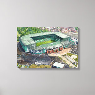 Toile Stade de football Glasgow Parkhead