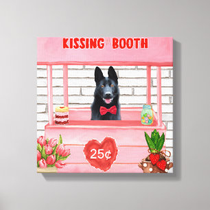 Toile Stand de baisers de la Saint-Valentin pour Berger