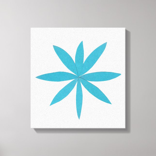 Toile Star Turquoise (Recto)