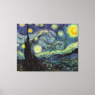 Toile Starry Night, Vincent van Gogh
