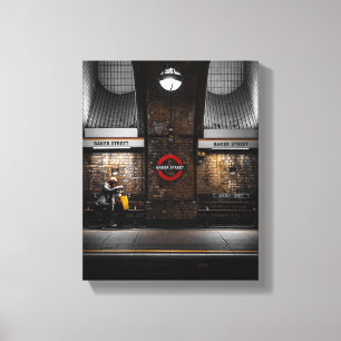 Toile Station de métro Baker Street Canvas - Londres