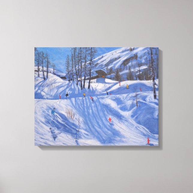 Toile Station de ski Tignes 2009 (Recto)