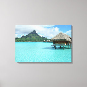 Toile Station de vacances d'Overwater sur Bora Bora