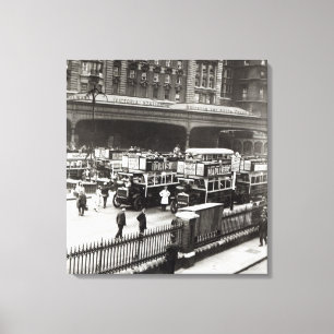 Toile Station de Victoria, les années 1920