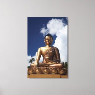 Toile Statue de Bouddha assis