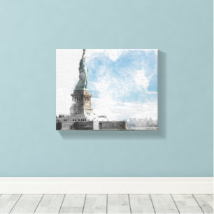 Toile Statue de la Liberté Manhattan Skyline Canvas Wall