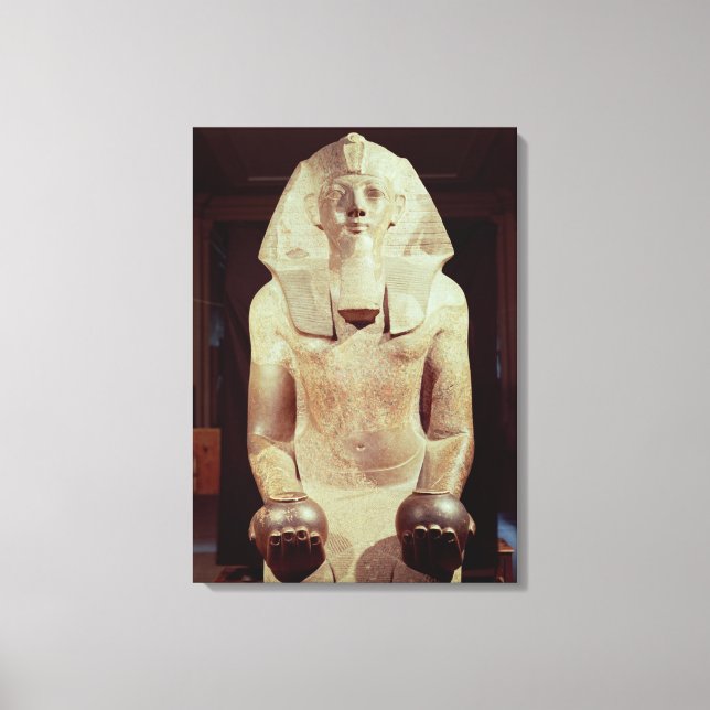 Toile Statue de la reine Makare Hatshepsut (Recto)