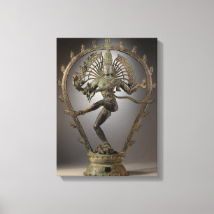 Toile Statue de Shiva dansante
