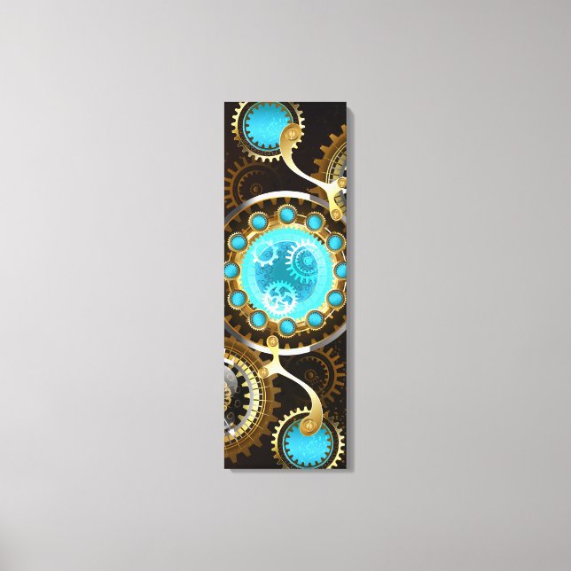 Toile Steampunk Rusty Background (Recto)
