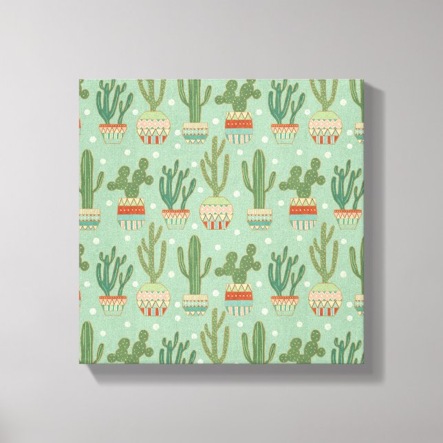 Toile Step de Southwest | Potted Cactus (Recto)