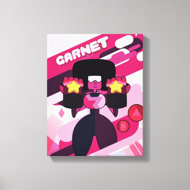 Toile Steven Universe | Graphique de caractères Garnet (Recto)