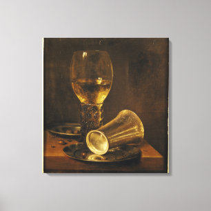 Toile Still Life with a Goblet, 1653