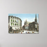 Stock-im-Eisen-Platz, avec St. Stephan