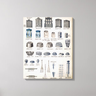 Toile Stockage et ustensiles de cuisine d'un catalogu