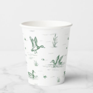 Toile Stockente geschlechtsneutral Pappbecher