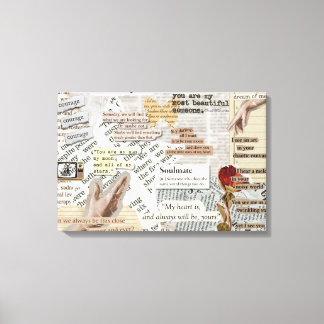 Toile Stretched Canvas Print | aesthetic vintage gift