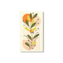 Style boho, botanique et géométrique moderne