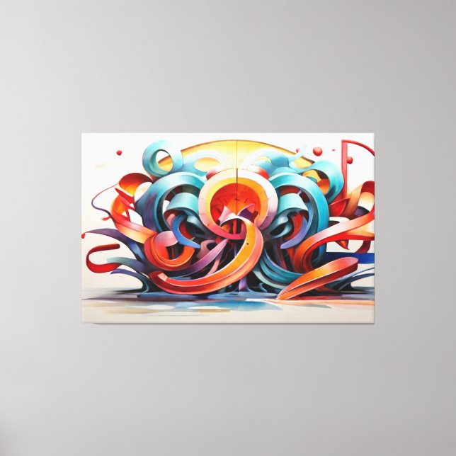 Toile Style calgraphique (Recto)