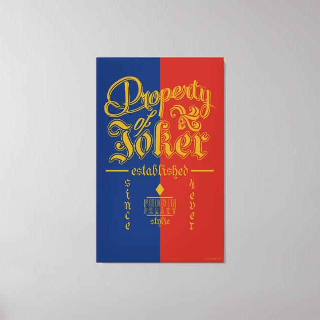 Toile Suicide Squad | Freaky (Recto)