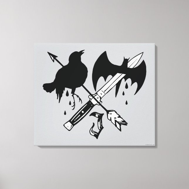 Toile Suicide Squad | Icône (Recto)