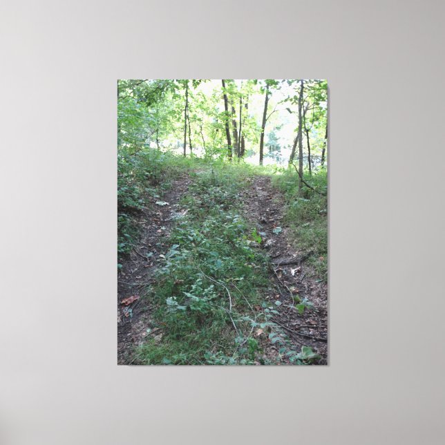 Toile Suivez votre chemin Heart Off! sur un (Recto)