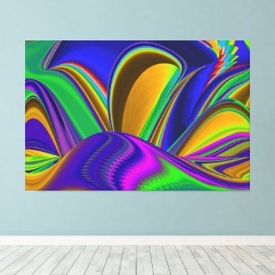 Toile Summerrainbow, Rainbowart 3D Abstrait