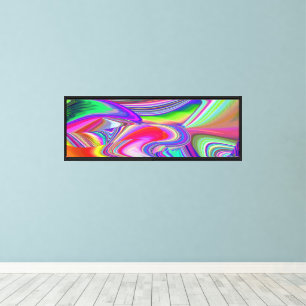 Toile Summerrainbow, Rainbowart 3D Abstrait
