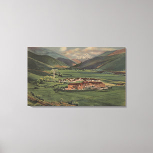 Toile Sun Valley, IDView de Sun Valley Lodge