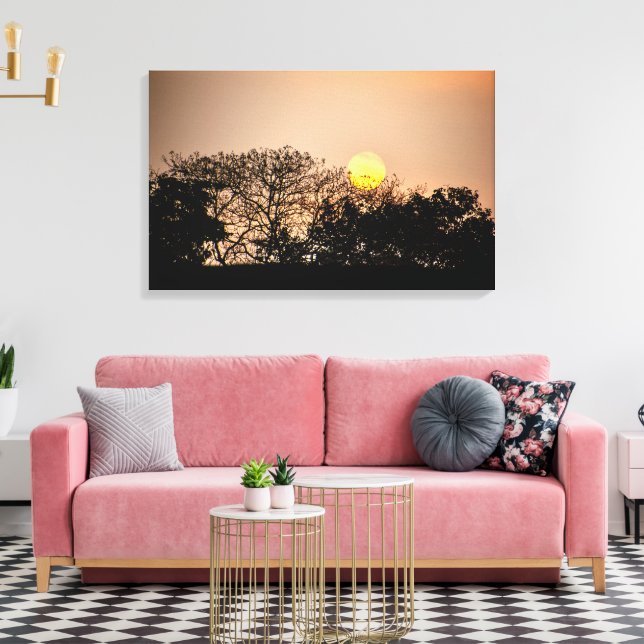 Toile Sunrise at Angkor Wat Cambodia - Canvas Wall Art (Insitu(Salon))