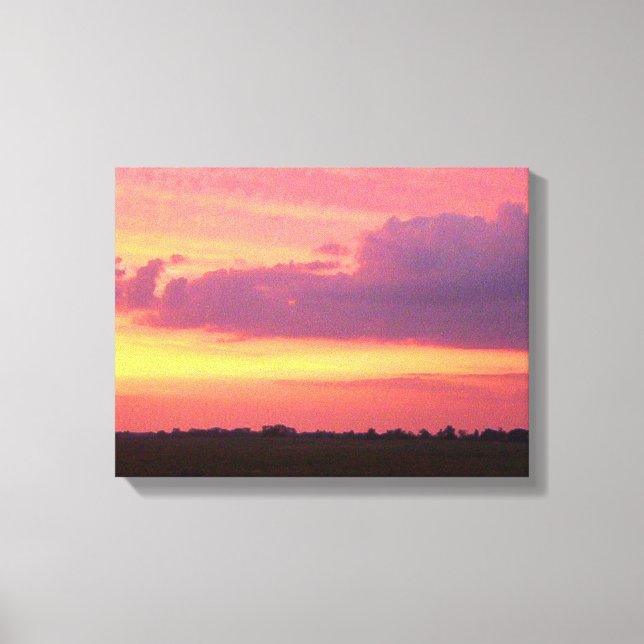 Toile Sunset 2004 Photo De Mark Edward Westerfield. (Recto)