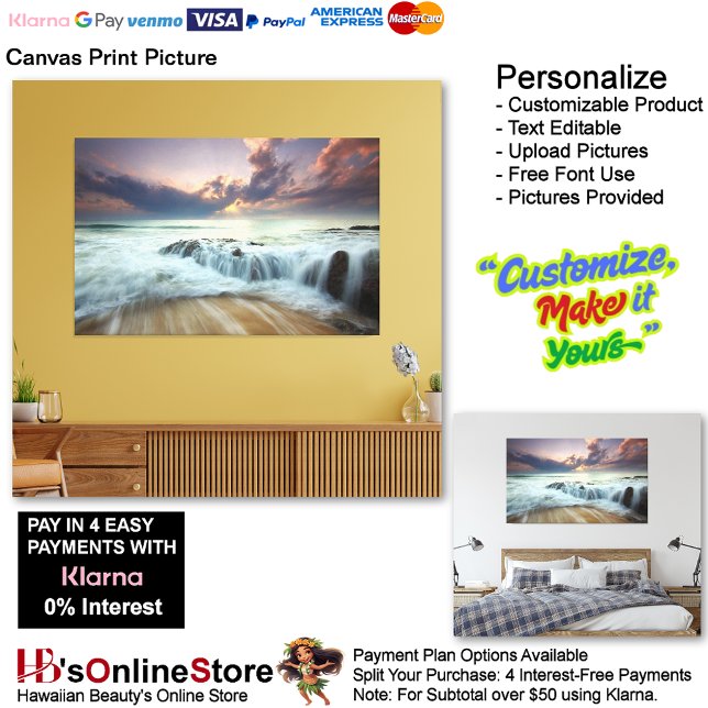 Toile Sunset Beach Imprimer Photo 40 (Sunset Beach Canvas Print Picture 40.
)