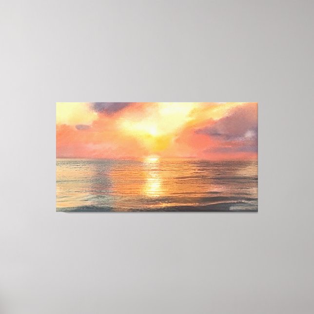 Toile Sunset Canvas (Recto)