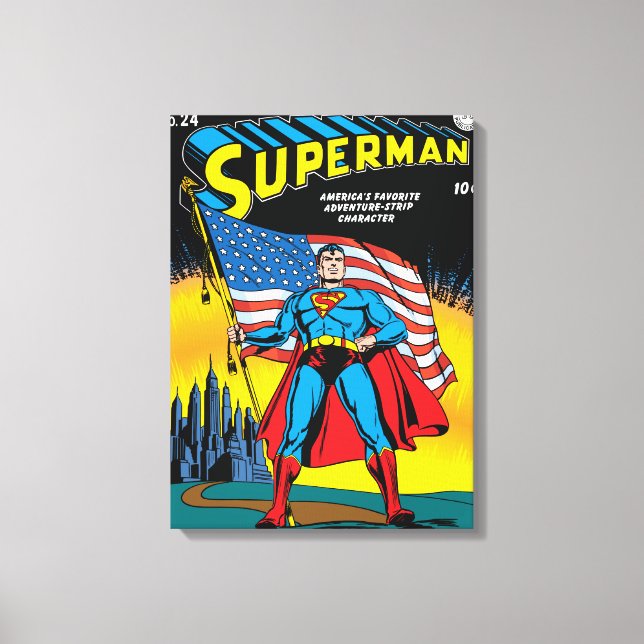 Toile Superman #24 (Recto)