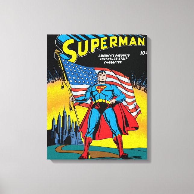 Toile Superman #24 (Recto)