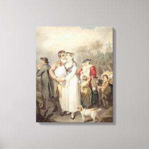 Toile Sur la route, 1799 (la semaine au-dessus des