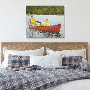 Toile Sur Le Lac Canvas
