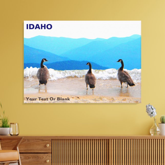 Toile SURF ! - Oies (Insitu(Salon))