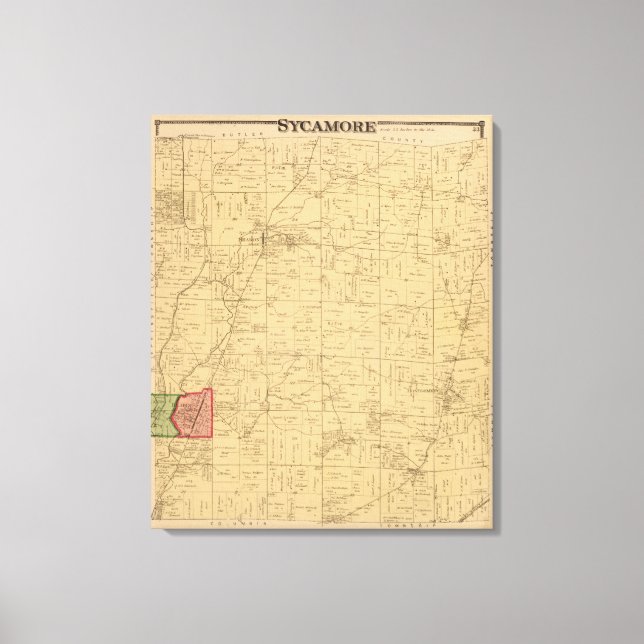 Toile Sycamore, Ohio (Recto)