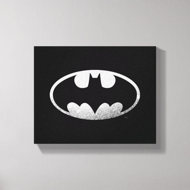 Toile Symbole Batman | Logo Grainy (Recto)