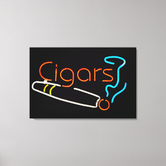 Toile SYMBOLE Cigares NEON