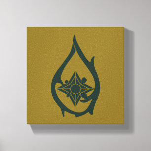 Toile Symbole de baisse de TAURIEL™