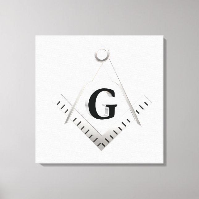 Toile Symbole franc-maçonnerie (Recto)