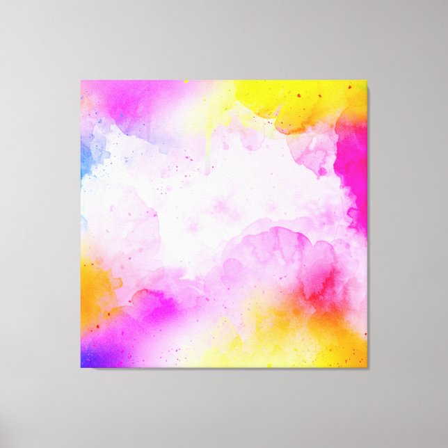 Toile Symphonie Abstraite : Coussin d'élégance dynamique (Recto)