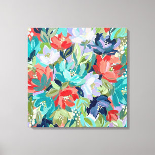 Toile Symphonie de jardin vibrant