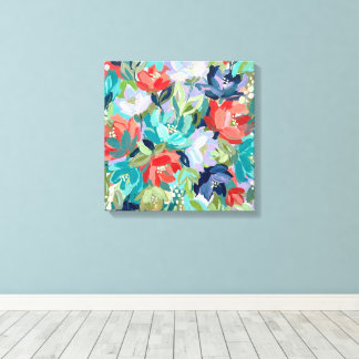 Toile Symphonie de jardin vibrant