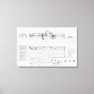 Toile Système de chauffage pour une serre chaude, un