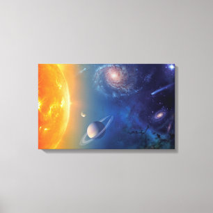 Toile Système solaire de la NASA Espace extra-atmosphéri