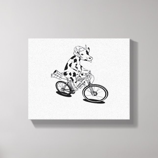 Toile T-shirt classique pour vache (Recto)