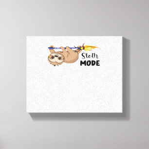Toile T-Shirt Sloth Mode Classique