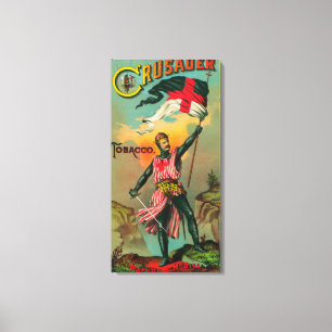 Toile Tabac LabelPetersburg, VA de croisé